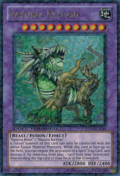 Naturia Exterio [DT04-EN085] Ultra Rare - Duel Kingdom