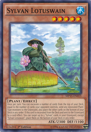 Sylvan Lotuswain [MP15-EN015] Common - Duel Kingdom