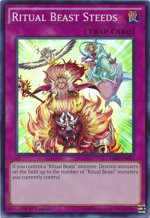 Ritual Beast Steeds [THSF-EN032] Super Rare - Duel Kingdom