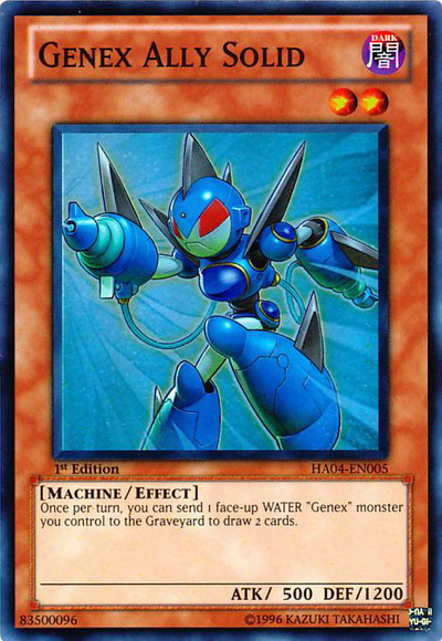 Genex Ally Solid [HA04-EN005] Super Rare - Duel Kingdom