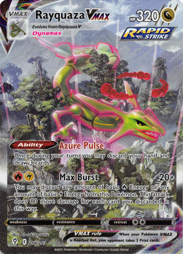 Rayquaza VMAX (218/203) [Sword & Shield: Evolving Skies] - Duel Kingdom