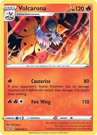 Volcarona (30/189) [SWSH03: Darkness Ablaze] - Duel Kingdom