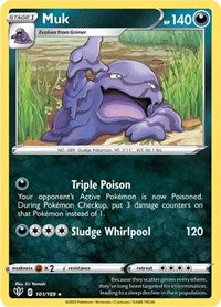 Muk (101/189) [SWSH03: Darkness Ablaze] - Duel Kingdom