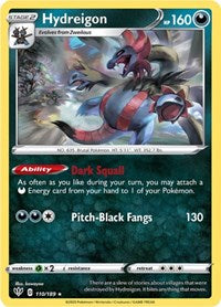 Hydreigon (110/189) [SWSH03: Darkness Ablaze] - Duel Kingdom