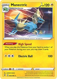 Manectric  [052/185] [SWSH04: Vivid Voltage] - Duel Kingdom