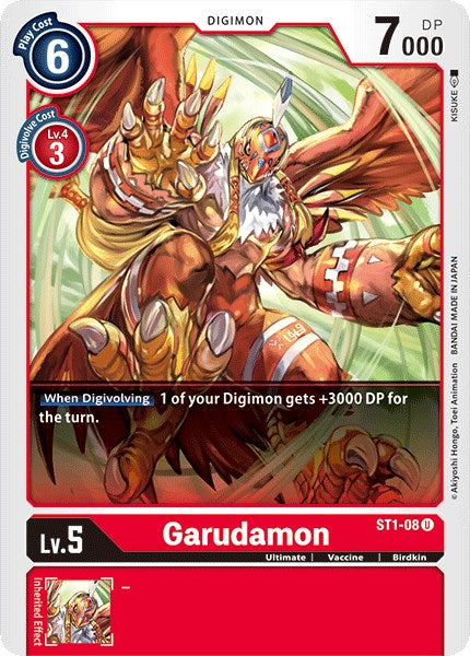 Garudamon [ST1-08] [Starter Deck 01: Gaia Red] Normal