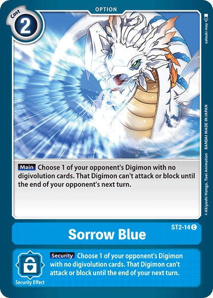 Sorrow Blue [ST2-14] [Starter Deck 02: Cocytus Blue] Normal