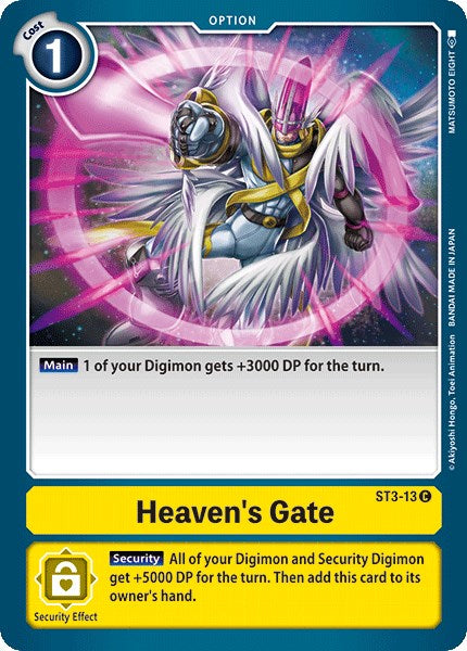 Heaven's Gate [ST3-13-C] [Starter Deck 03: Heaven's Yellow] Normal