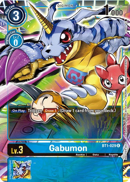 Gabumon - BT1-029 (Dash Pack Ver. 1.0) [BT1-029] [Release Special Booster] Foil