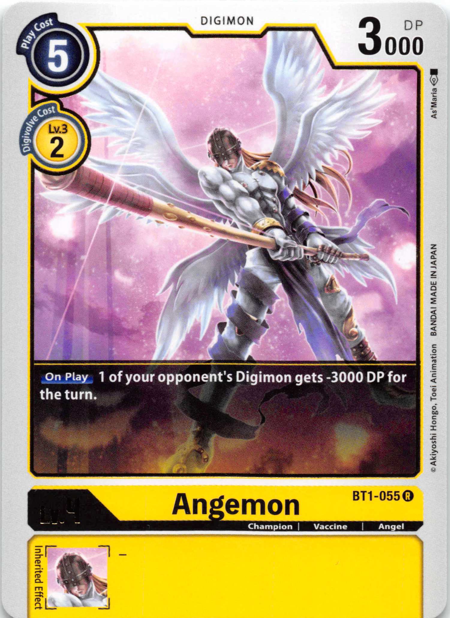 Angemon - BT1-055 [BT1-055] [Release Special Booster] Normal