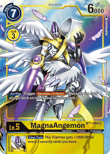 MagnaAngemon (Alternate Art) [BT1-060] [Release Special Booster] Foil