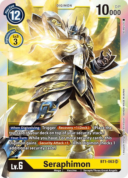 Seraphimon [BT1-063] [Release Special Booster] Foil