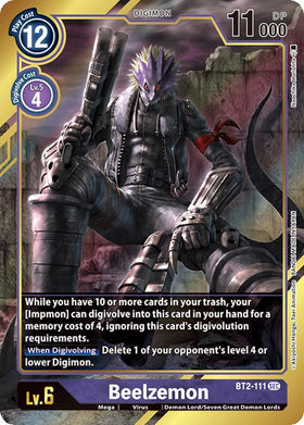 Beelzemon (Alternate Art) [BT2-111] [Release Special Booster] Foil