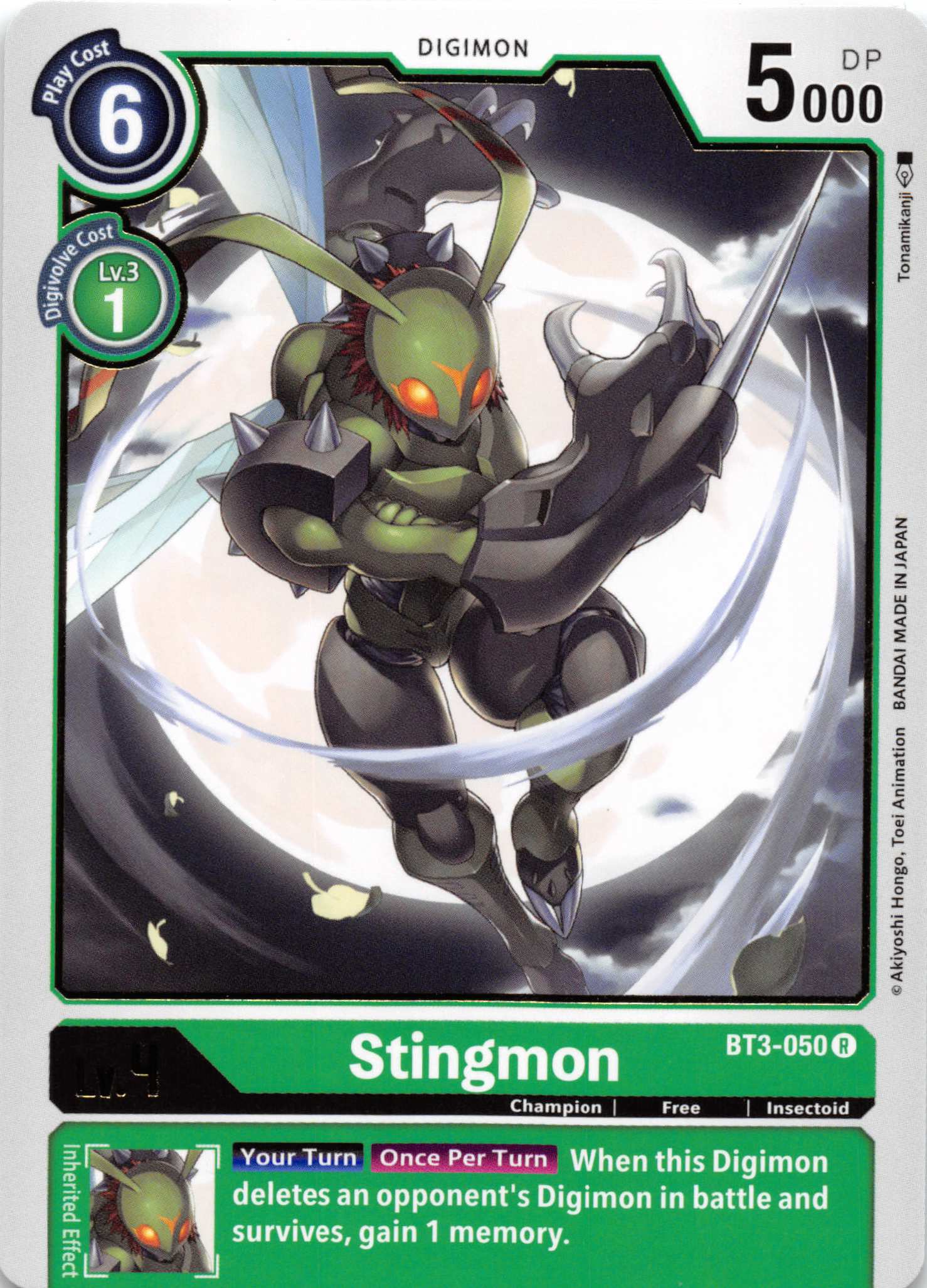Stingmon [BT3-050] [Release Special Booster] Normal