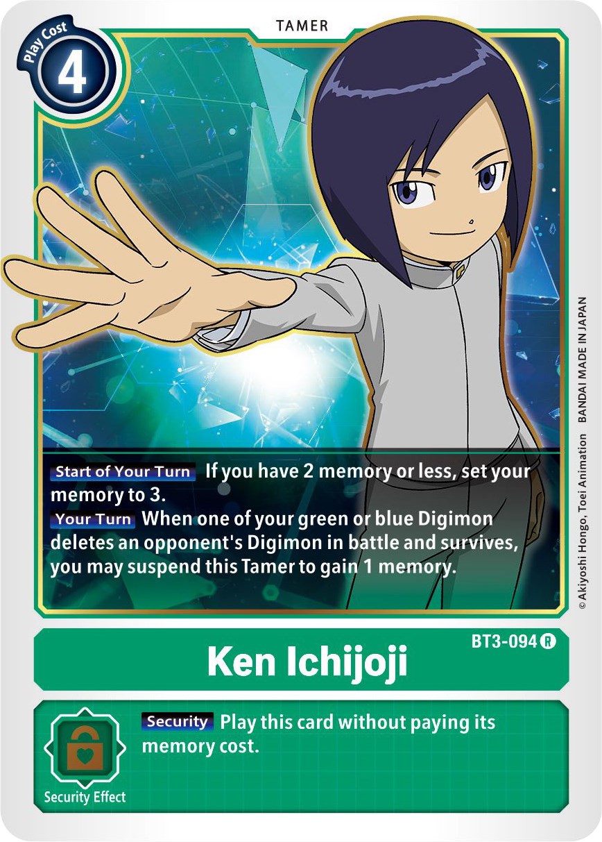 Ken Ichijoji [BT3-094] [Release Special Booster] Normal