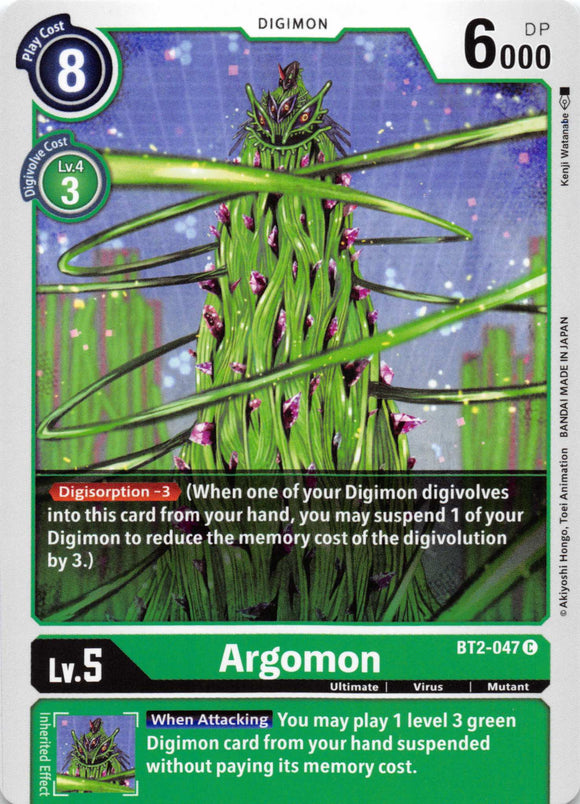 Argomon - BT2-047 [BT2-047] [Release Special Booster] Normal
