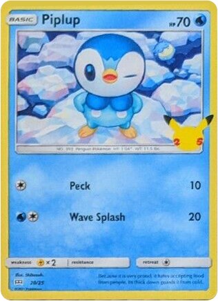 Piplup [20/25] - McDonalds Collection 2021