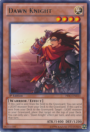 Dawn Knight [PRIO-EN033] Rare - Duel Kingdom