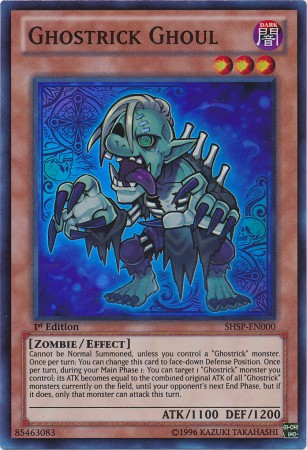 Ghostrick Ghoul [SHSP-EN000] Super Rare - Duel Kingdom