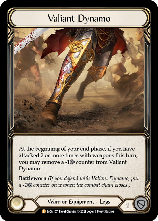 Valiant Dynamo [MON107] (Monarch) Unlimited Edition Rainbow Foil