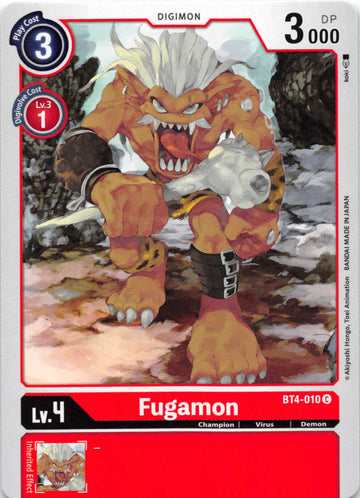 Fugamon [BT4-010] [Great Legend] Normal