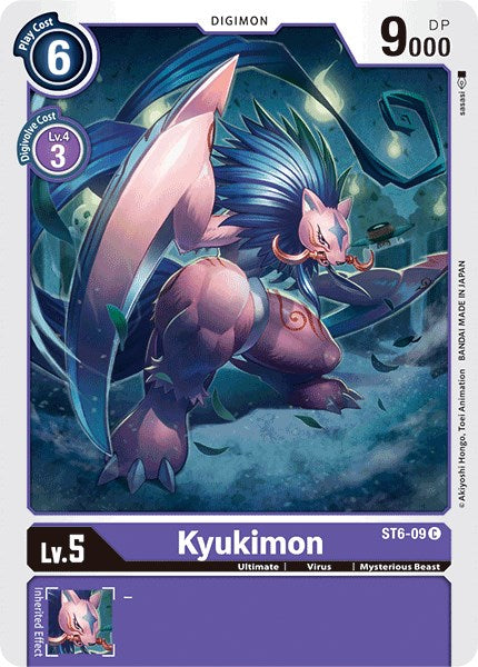 Kyukimon [ST6-09] [Starter Deck 06: Venomous Violet] Normal