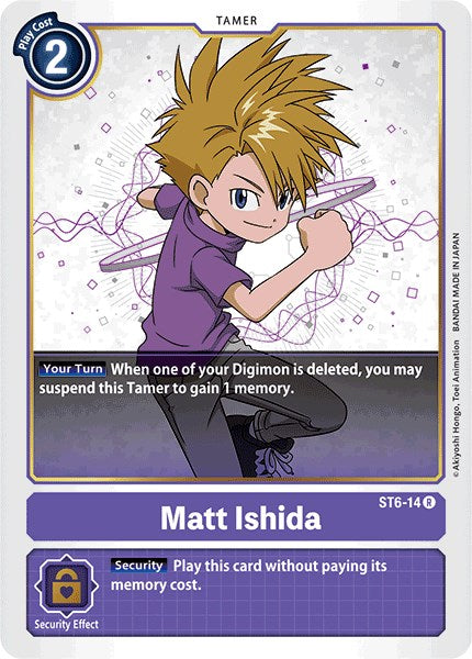 Matt Ishida [ST6-14] [Starter Deck 06: Venomous Violet] Normal