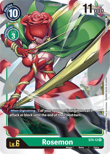 Rosemon [ST4-12] [Starter Deck 04: Giga Green] Normal