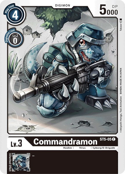 Commandramon [ST5-05] [Starter Deck 05: Machine Black] Normal