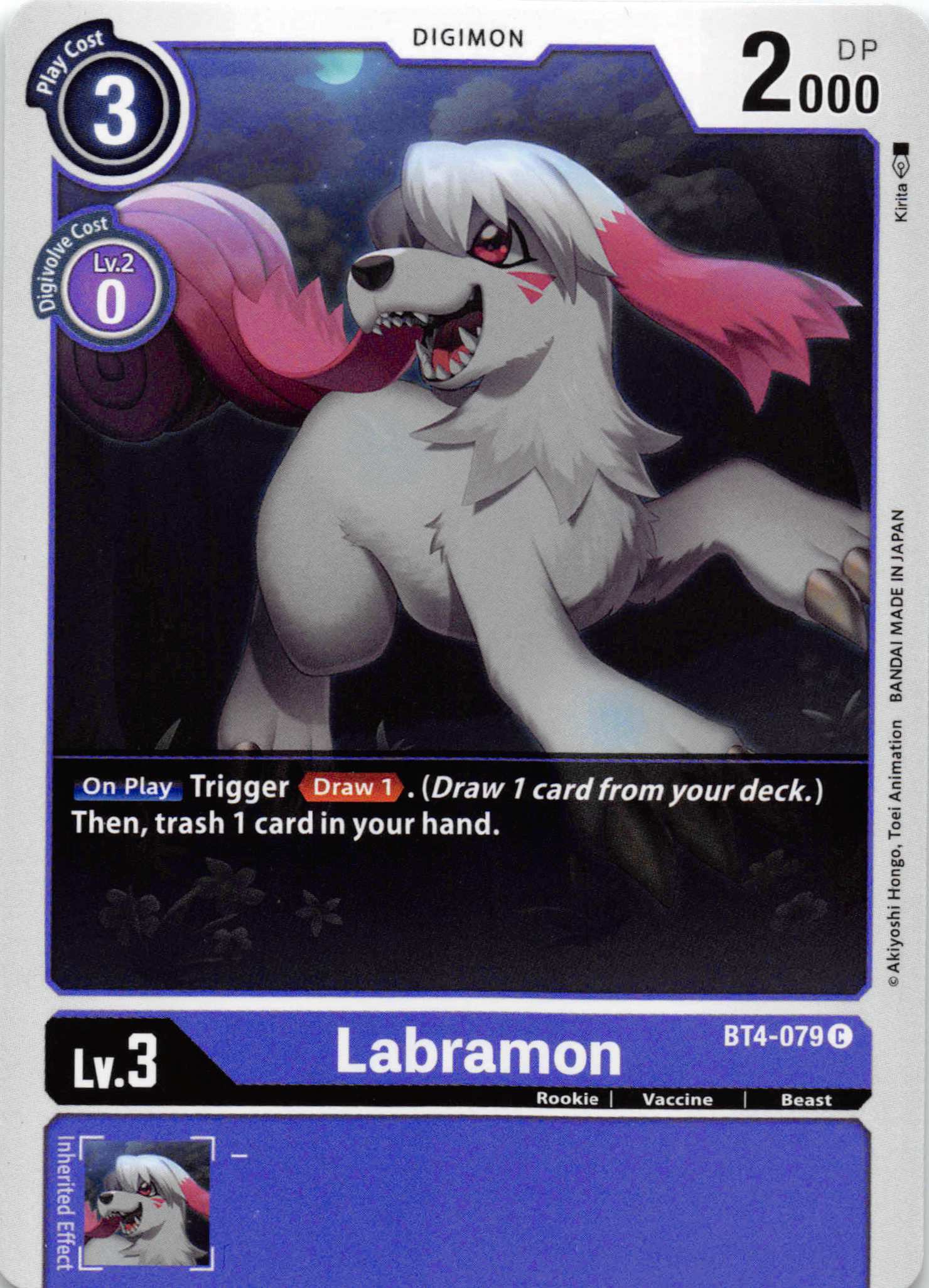 Labramon [BT4-079] [Great Legend] Normal