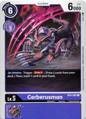 Cerberusmon [BT4-083] [Great Legend] Normal