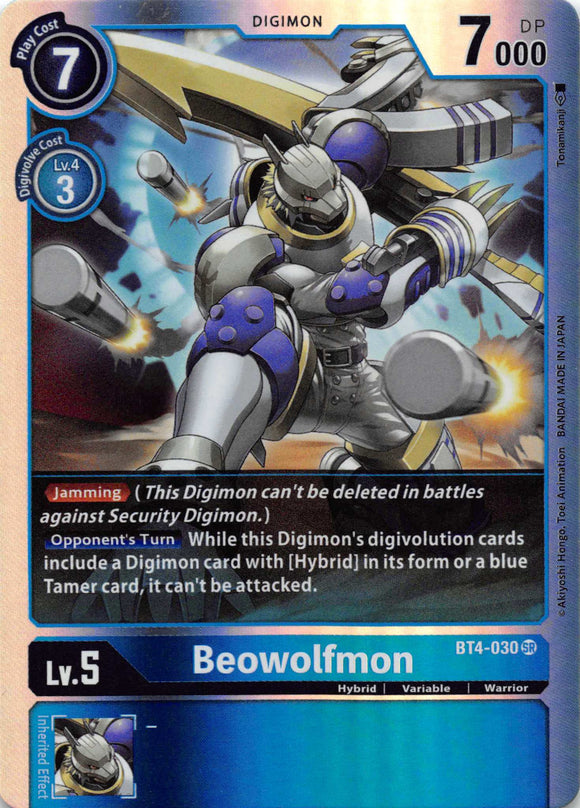 Beowolfmon [BT4-030] [Great Legend] Foil