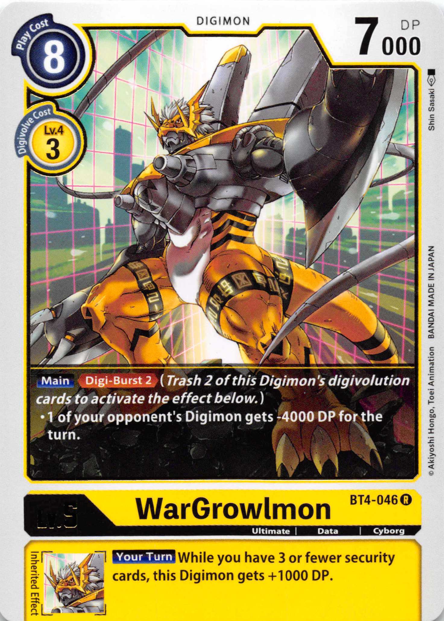 WarGrowlmon [BT4-046] [Great Legend] Normal
