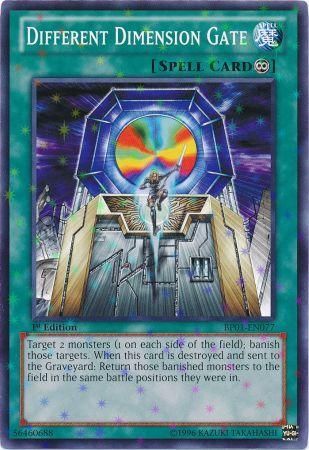 Different Dimension Gate [BP01-EN077] Starfoil Rare - Duel Kingdom