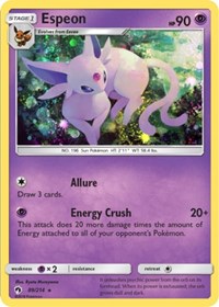 Espeon (89/214) (Cosmos Holo) (Blister Exclusive) [Sun & Moon: Lost Thunder] - Duel Kingdom