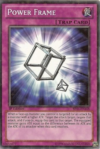 Power Frame [BP01-EN108] Starfoil Rare - Duel Kingdom