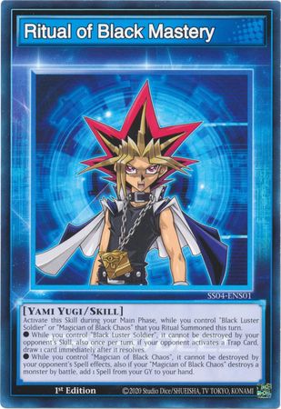 Ritual of Black Mastery [SS04-ENS01] Common - Duel Kingdom