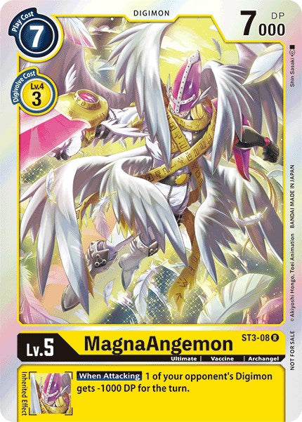 MagnaAngemon - ST3-08 (Great Legend Pre-Release) [ST3-08-R] [Starter Deck 03: Heaven's Yellow] Foil