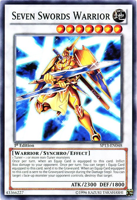 Seven Swords Warrior [SP13-EN048] Common - Duel Kingdom