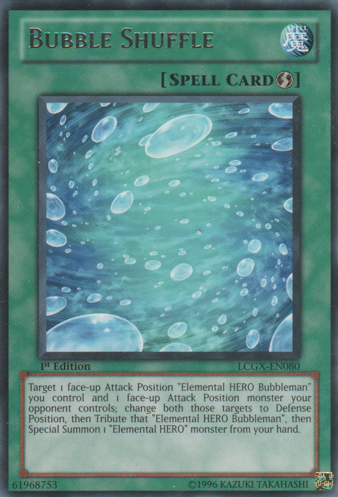 Bubble Shuffle [LCGX-EN080] Rare - Duel Kingdom