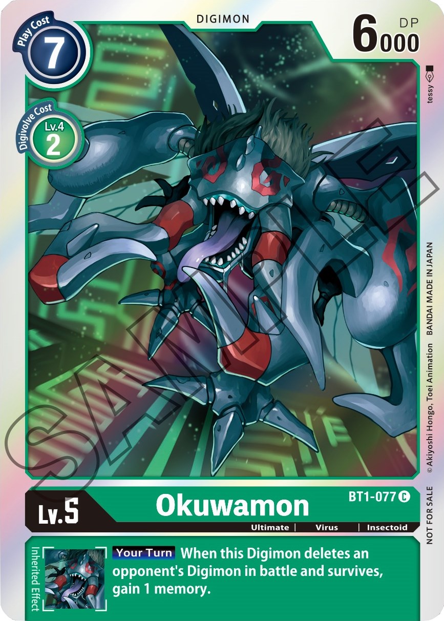 Okuwamon - BT1-077 (Event Pack 1) [BT1-077] [Release Special Booster] Foil