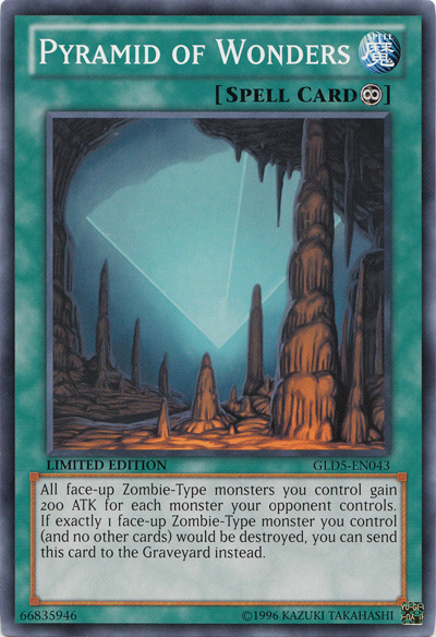 Pyramid of Wonders [GLD5-EN043] Common - Duel Kingdom