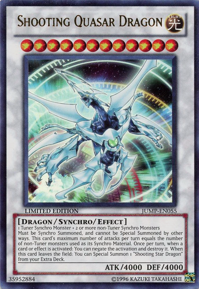 Shooting Quasar Dragon [JUMP-EN055] Ultra Rare - Duel Kingdom