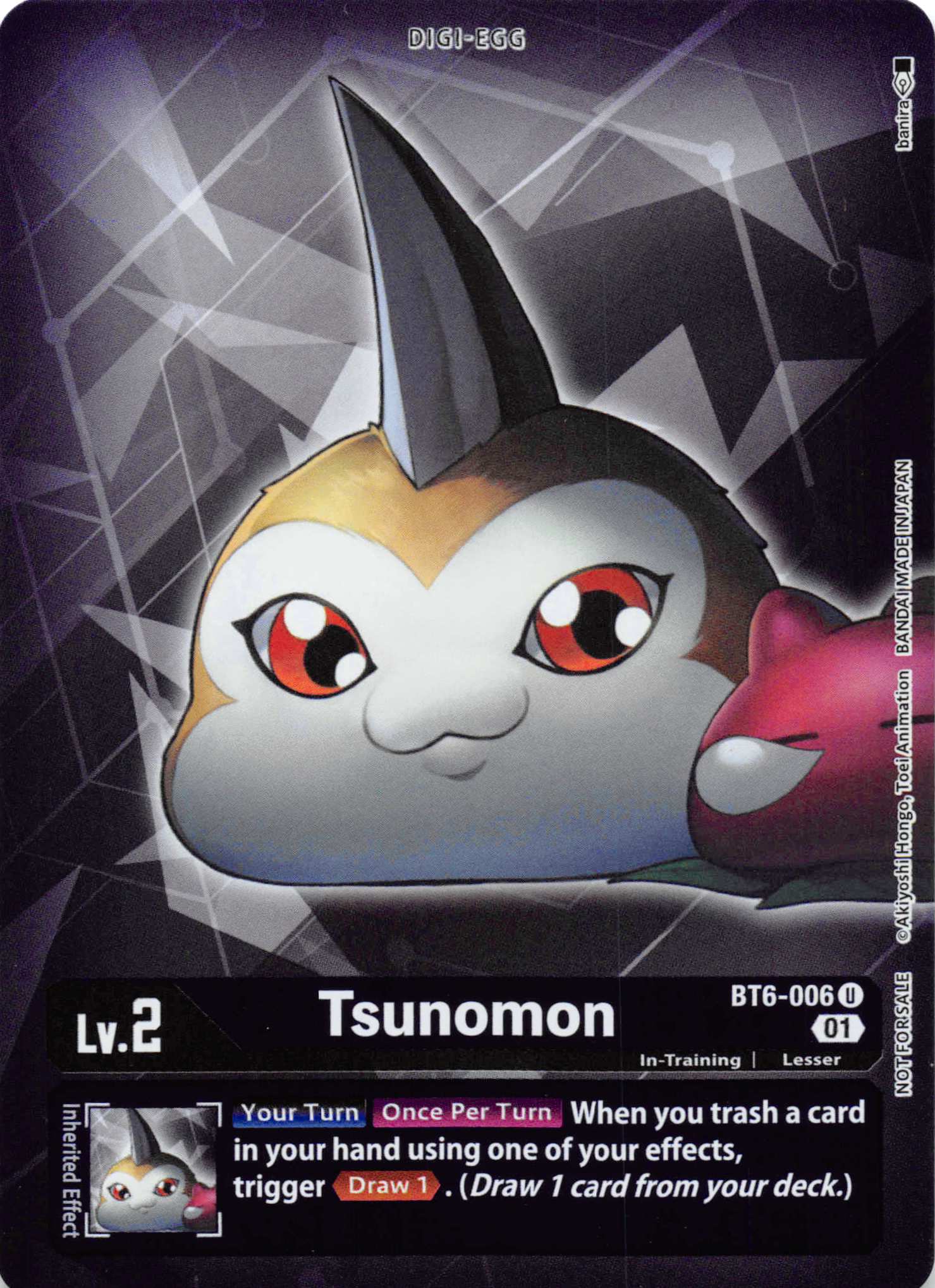 Tsunomon (Box Topper) [BT6-006] [Double Diamond] Foil