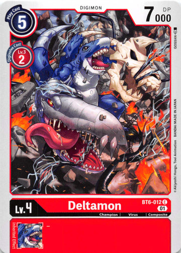 Deltamon [BT6-012] [Double Diamond] Normal