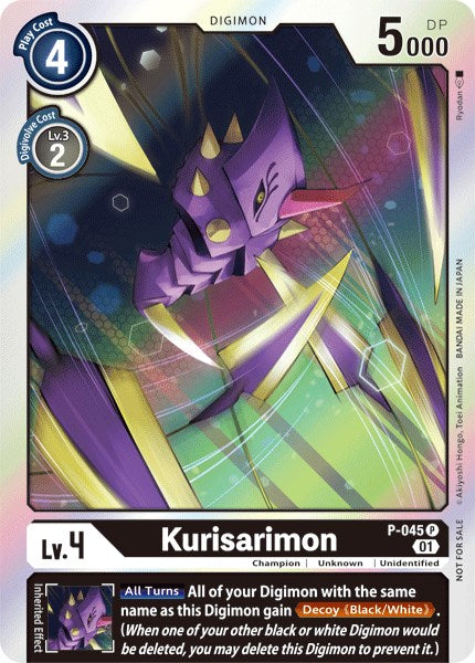 Kurisarimon [P-045] [Digimon Promotion Cards] Foil