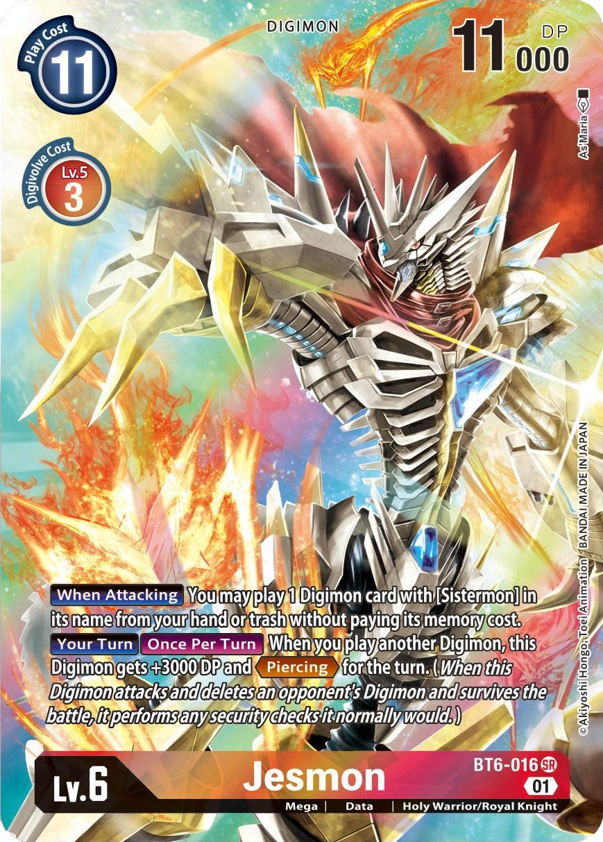 Jesmon (Alternate Art) [BT6-016] [Double Diamond] Foil