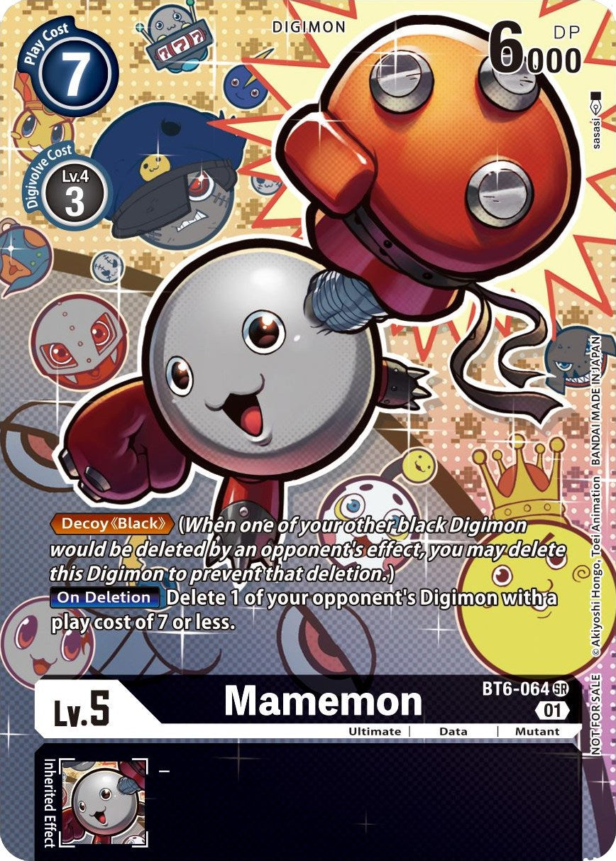 Mamemon (Alternate Art) [BT6-064] [Double Diamond] Foil