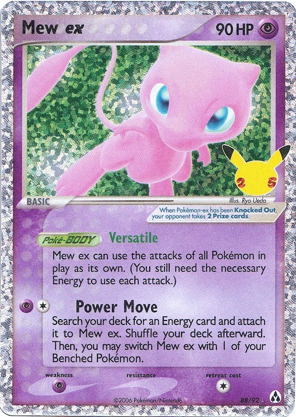 Mew ex [88/92] - (Celebrations Classic Collection) Holofoil