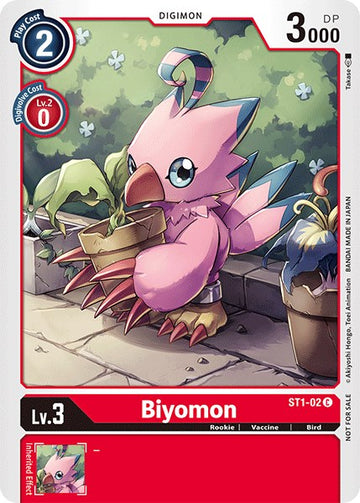 Biyomon (Official Tournament Pack Vol.3) [ST1-02] [Starter Deck 01: Gaia Red] Normal